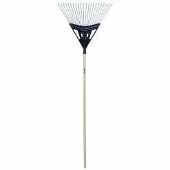 Anvil 48 in. Hardwood Handle Super Flex Poly Steel Rake
