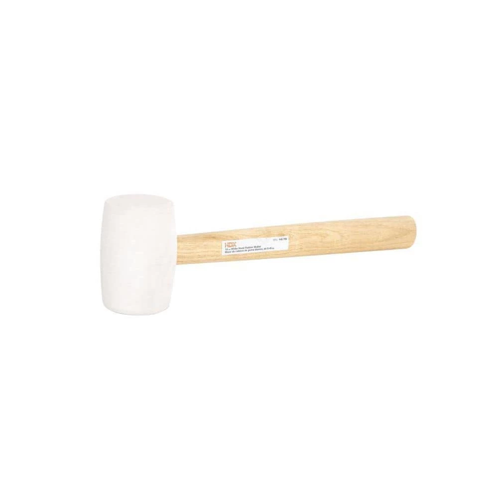Anvil 16 oz. Rubber Mallet with White Head - Image 7