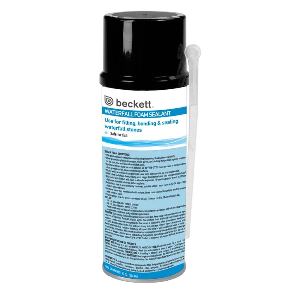 BECKETT 12 oz. Waterfall Foam Sealant