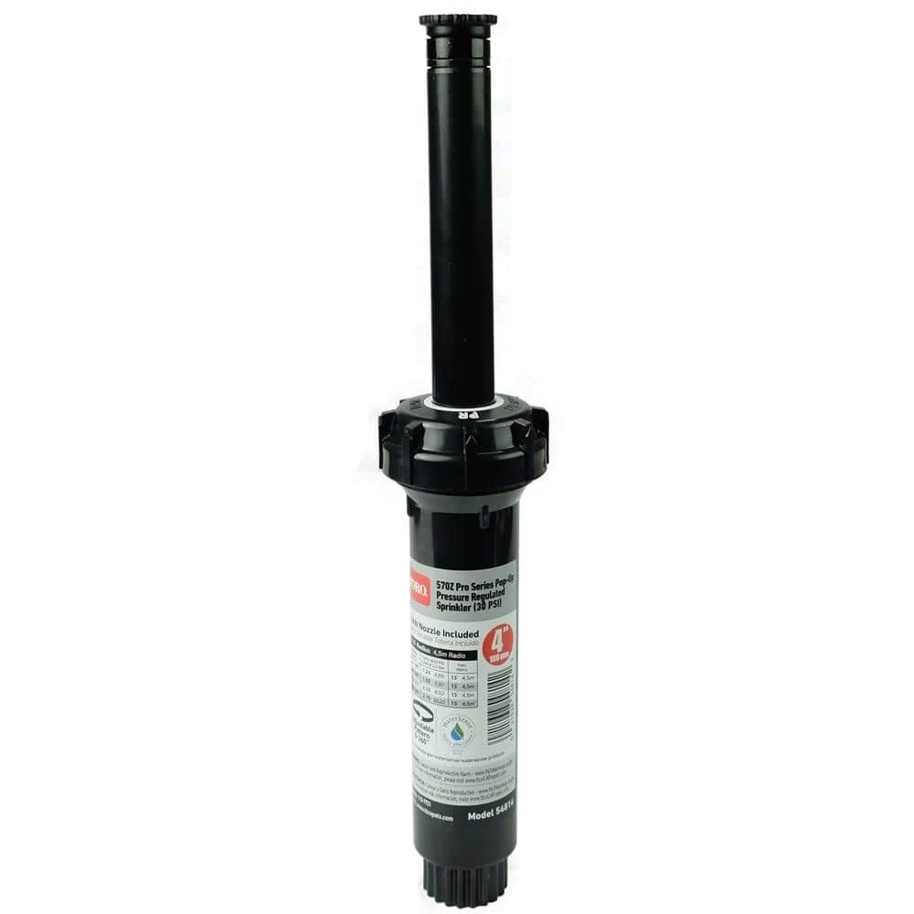 Toro 570Z Pro 4 in. VAN 0° - 360° Pop-Up Pressure-Regulated Sprinkler
