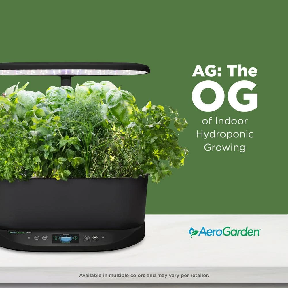AeroGarden Bounty White - In Home Garden with Gourmet Herb Seed Pod Kit (Alexa Enabled) - Image 2