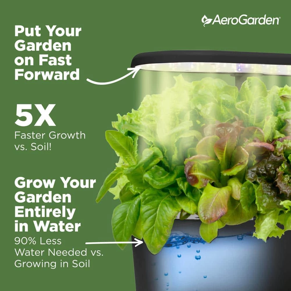 AeroGarden Bounty White - In Home Garden with Gourmet Herb Seed Pod Kit (Alexa Enabled) - Image 5