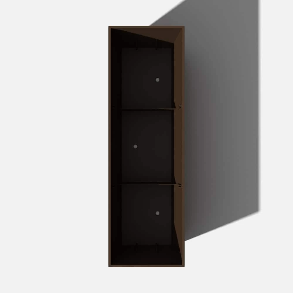 Veradek Midori 39 in. Espresso Plastic Long Trough Planter - Image 3