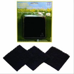 Exaco Replacement Carbon Filters for the ECO Kitchen Compost Collector (3-Pack)