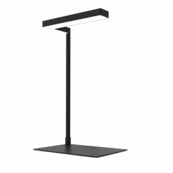 Feit Electric 17 in. 14-Watt Vegetation Seeding Flowering Black Integrated LED Indoor Table Top Plant Grow Light Fixture Daylight