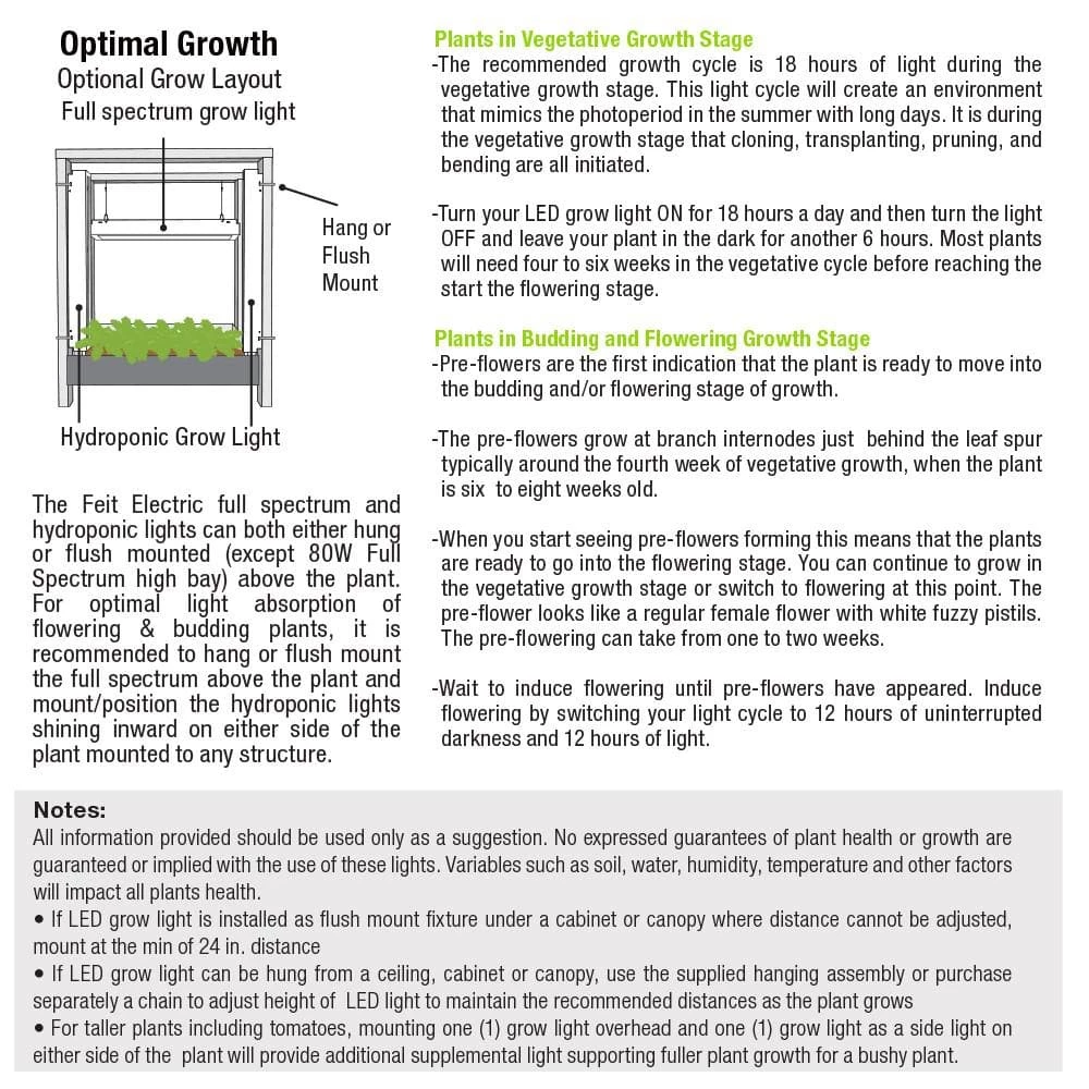 Feit Electric 9-Watt A19 Selectable Spectrum for Seeding/Growing/Blooming Indoor Greenhouse Plant E26 LED Grow Light Bulb (1-Bulb) - Image 3