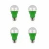 Feit Electric 9-Watt A19 Medium E26 Base LED Non-Dimmable Indoor and Greenhouse Full Spectrum Plant Grow Light Bulb(4-Pack)