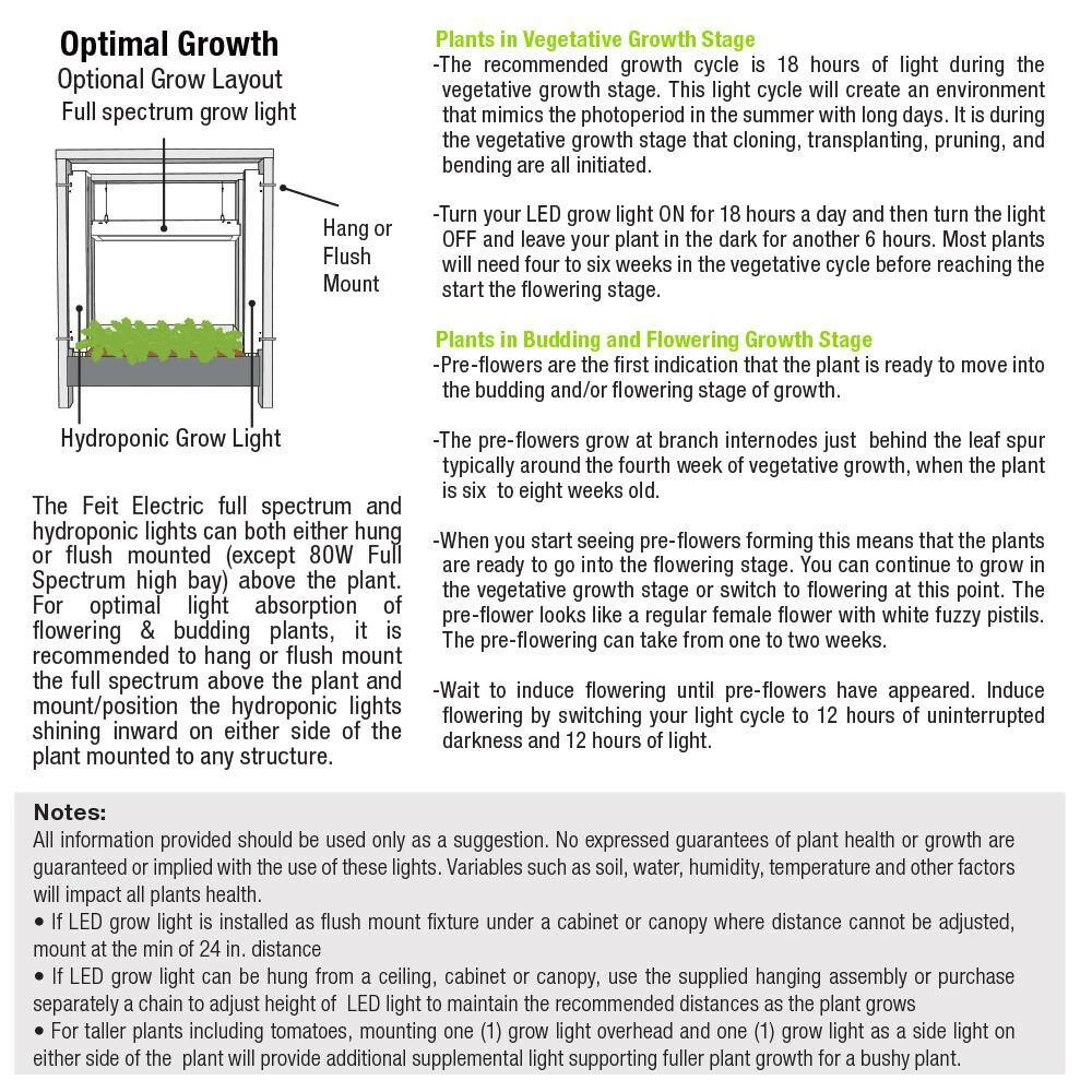 Feit Electric 30-Watt PAR38 Selectable Spectrum for Seeding, Growing Blooming Indoor Greenhouse E26 Plant Grow LED Light Bulb(12-Pack) - Image 4
