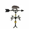 Montague Metal Products 32 in. Deluxe Swedish Iron Bear Weathervane