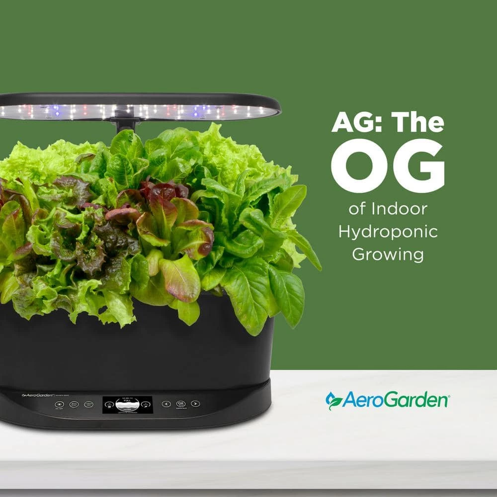AeroGarden Bounty Elite Platinum Stainless - In Home Garden with Gourmet Herb Seed Pod Kit (Alexa Enabled) - Image 2