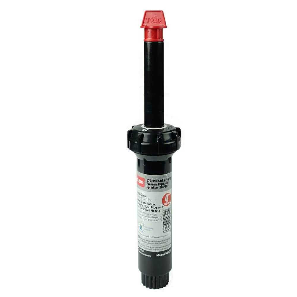 Toro 570Z Pro Series 4 in. Body Only Pop-Up Pressure-Regulated Sprinkler - Image 4