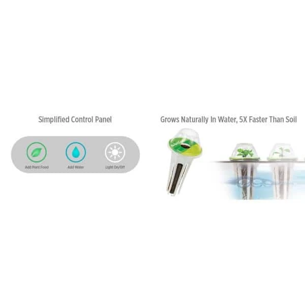 AeroGarden Harvest 360 White Home Garden System - Image 3