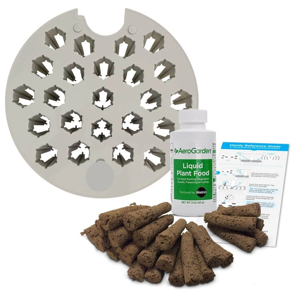 AeroGarden Harvest 360, White with Seed Starting System Bundle - Image 5