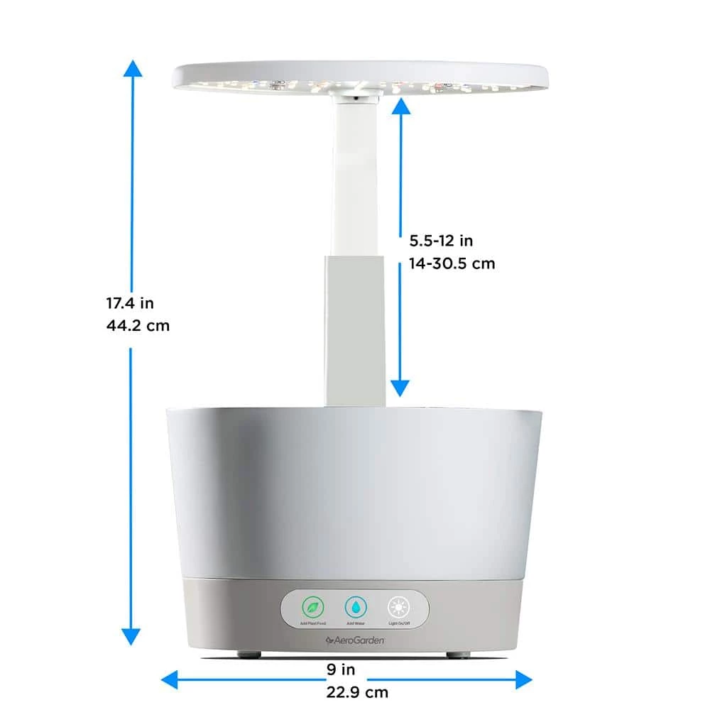 AeroGarden Harvest 360, White with Seed Starting System Bundle - Image 4