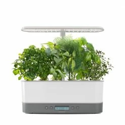 AeroGarden Harvest Elite Slim White with Seed Starting System Bundle